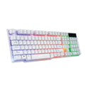 Colorful Backlit Keyboard Professional Game Keyboard Illuminated USB Cable Game Keyboard LED Light Game Keyboard